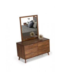 Alanso Mid-Century Walnut Dresser