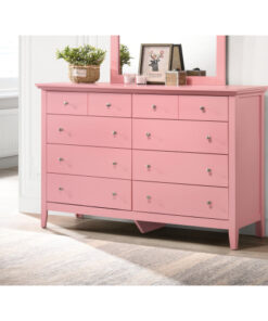 Alternative view of Glory Furniture Hammond G5404-D Dresser , Pink