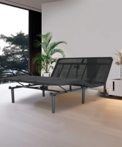 Adjustable Bed Base - Fold to half-TXL Motorized Head and Foot Incline - Quick and Easy Assembly