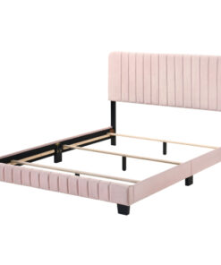 Glory Furniture Lodi G0406-QB-UP QUEEN BED , PINK