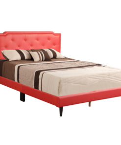 Glory Furniture Deb G1117-QB-UP Queen Bed - All In One Box , RED