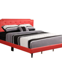 Alternative view of Glory Furniture Deb G1117-KB-UP King Bed - All in One Box , RED