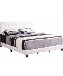 Alternative view of Glory Furniture Caldwell G1305-KB-UP King Bed , WHITE