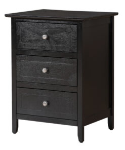 Alternative view of Glory Furniture Daniel G1313-N-50 3 Drawer Nightstand , Black