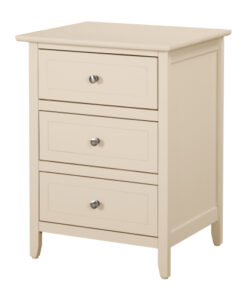 Glory Furniture Daniel G1315-N-75 3 Drawer Nightstand , Beige