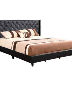 Alternative view of Glory Furniture Julie G1919-KB-UP King Upholstered Bed , BLACK
