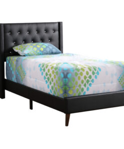 Glory Furniture Bergen G1631-TB-UP Twin Bed , BLACK