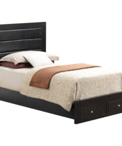 Glory Furniture Burlington G2450C-TSB Twin Storage Bed , Black
