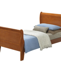 Alternative view of Glory Furniture Louis Phillipe G3160A-TB Twin  Bed , Oak