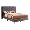 Glory Furniture Julie G1920-FB-UP Full Upholstered Bed , GRAY