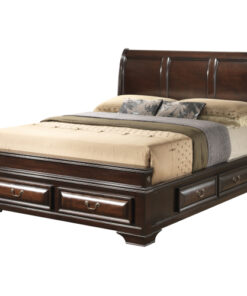 Alternative view of Glory Furniture LaVita G8875A-QB Queen Storage Bed , Cappuccino