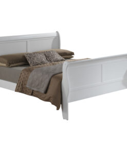 Alternative view of Glory Furniture Louis Phillipe G3190A-KB King  Bed , White