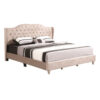 Glory Furniture Joy G1935-KB-UP King Upholstered Bed , BEIGE