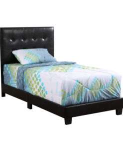 Glory Furniture Caldwell G1304-TB-UP Twin Bed , BLACK