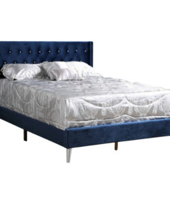 Alternative view of Glory Furniture Bergen G1629-KB-UP King Bed , NAVY BLUE