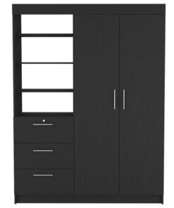 Armoire Rumanu, Bedroom, Black