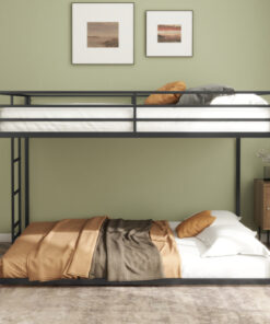 Adam Full over Full Bunk Black