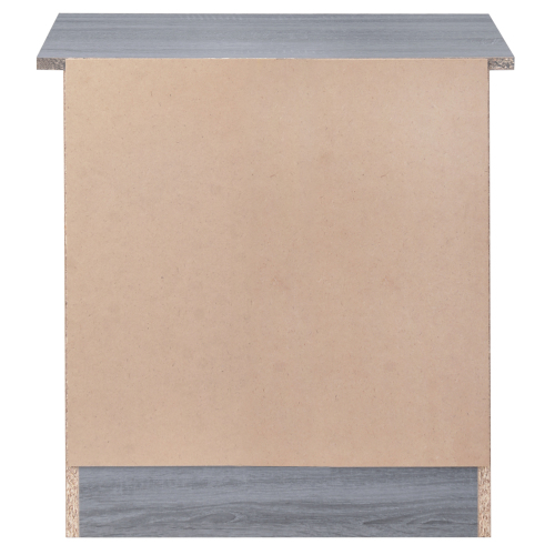 Glory Furniture Hudson-1 G029-N Glory Furniture 1 Drawer RTA Nightstand , Gray - Image 8
