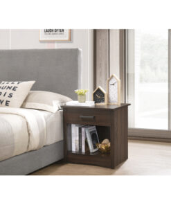Glory Furniture Hudson-1 G031-N Glory Furniture 1 Drawer RTA Nightstand , Wenge