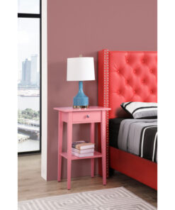 Glory Furniture Dalton G035-N Nightstand , Pink