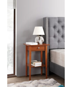 Alternative view of Glory Furniture Dalton G038-N Nightstand , Oak
