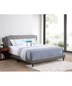 Alternative view of Glory Furniture Deb G1112-KB-UP King Bed - All in One Box , LIGHT GREY