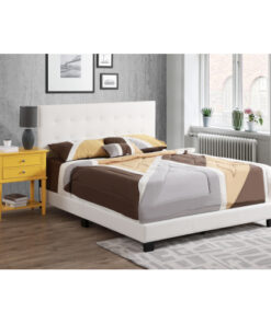 Alternative view of Glory Furniture Caldwell G1305-QB-UP Queen Bed , WHITE
