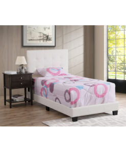 Alternative view of Glory Furniture Caldwell G1305-TB-UP Twin Bed , WHITE