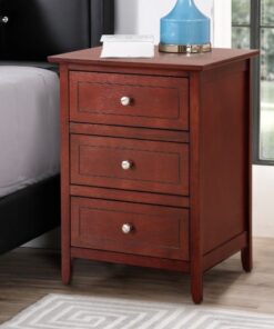 Alternative view of Glory Furniture Daniel G1310-N-00 3 Drawer Nightstand , Cherry