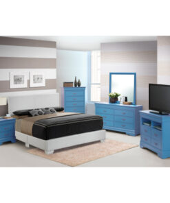 Alternative view of Glory Furniture Aaron G1890-KB-UP King  Bed , WHITE
