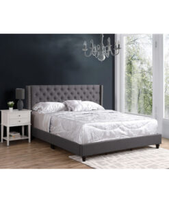 Alternative view of Glory Furniture Julie G1904-KB-UP King Upholstered Bed , GRAY