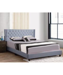 Glory Furniture Julie G1951-KB-UP King Upholstered Bed , BLUE
