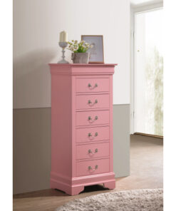 Alternative view of Glory Furniture Louis Phillipe G3104-LC Lingerie Chest , Pink