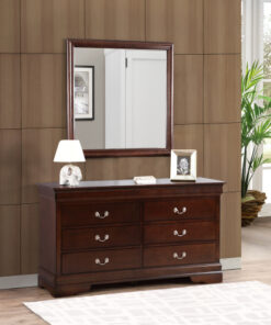 Glory Furniture Louis Phillipe G3125-D Dresser , Cappuccino