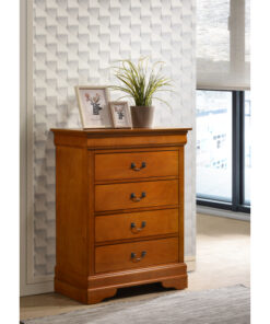 Alternative view of Glory Furniture Louis Phillipe G3160-BC 4 Drawer Chest , Oak