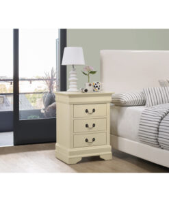 Glory Furniture Louis Phillipe G3175-3N 3 Drawer Nightstand , Beige