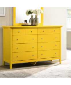 Alternative view of Glory Furniture Hammond G5402-D Dresser , Yellow