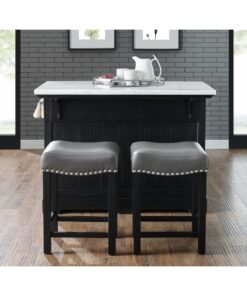 Aspen - Counter Stool (Set of 2) - Dark Gray