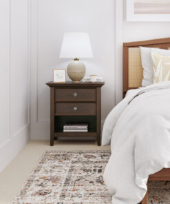 Amherst - Bedside Table - Russet Brown