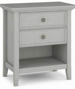 Amherst - Bedside Table - Fog Grey