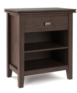 Artisan - Bedside Table - Warm Walnut Brown