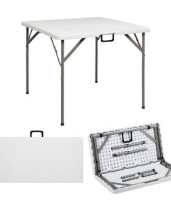 34" Foldable Square Table